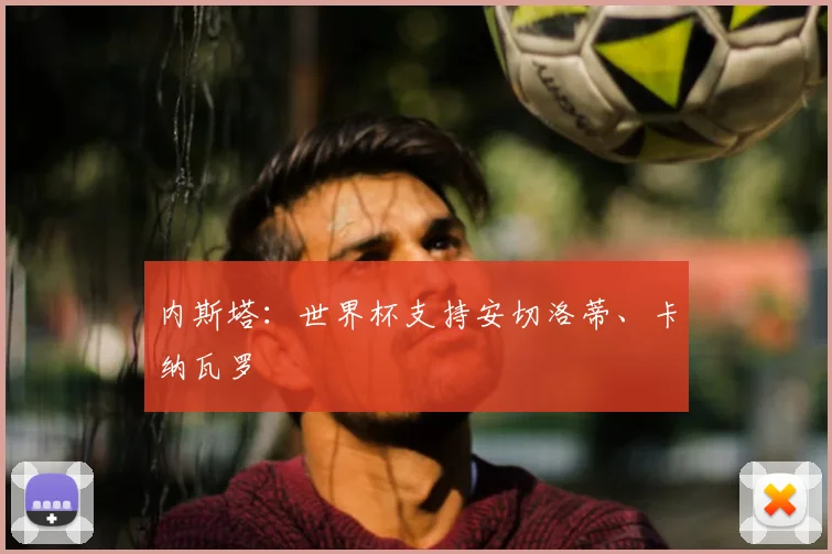 内斯塔：世界杯支持安切洛蒂、卡纳瓦罗